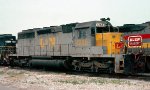 Louisville & Nashville SD40-2 #1266 in the Boyles Yard engine terminal 